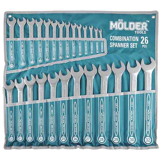 Набір ключів Molder CR-V, 6-32мм, 26шт Київ