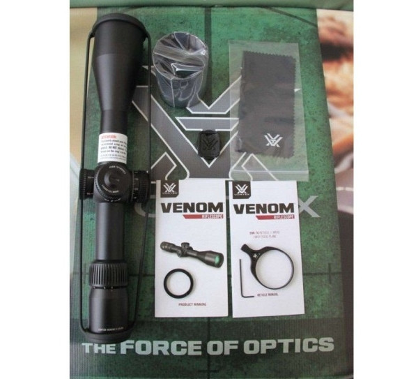 Приціл оптичний Vortex Venom 5-25x56 FFP 34 мм AO із сіткою EBR-7C MOA Вінниця - фото 8