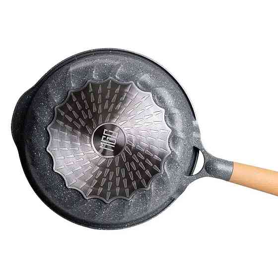 Сковорода с мраморным покрытием 26 см, 1,5 л, серый цвет Киев