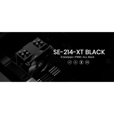 Кулер до процесора ID-Cooling SE-214-XT Black Вінниця - фото 4