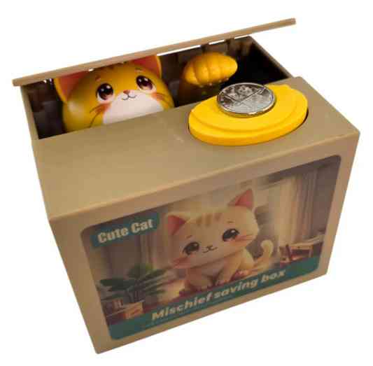 Скарбничка для дитини інтерактивна Котик Київ