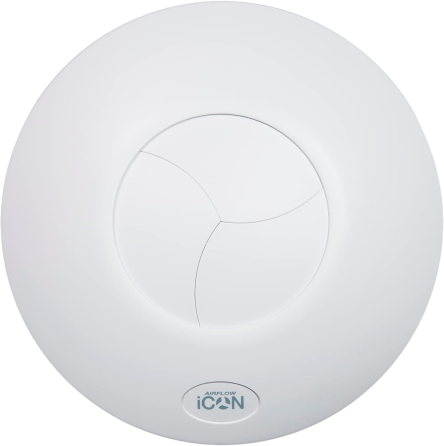 Вентилятор iCON 15 для ванної кімнати, туалету та душової, витяжний осьовий вентилятор 19 л/с, настінний/стельовий Київ