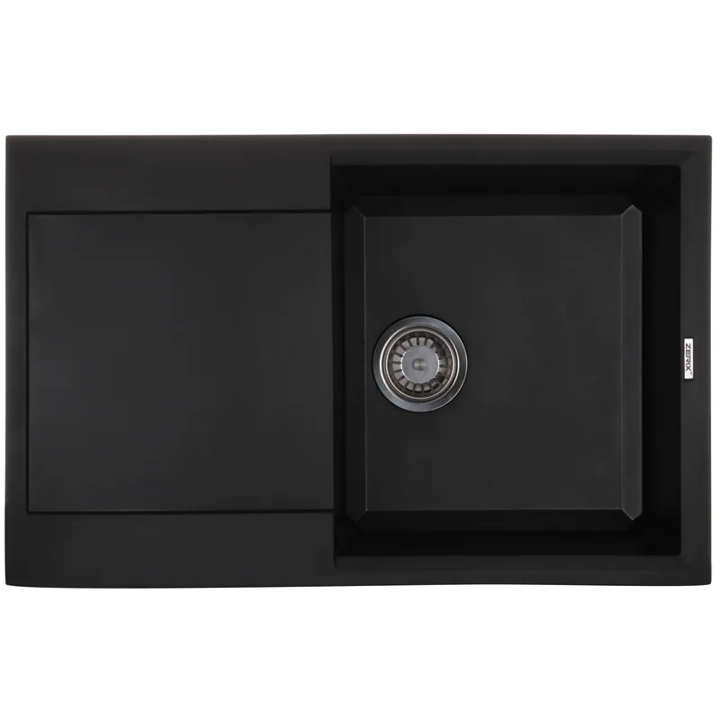 Кухонна мийка Zerix ZS-7950S-03 Чорна модель ZX4580 Харків - фото 1