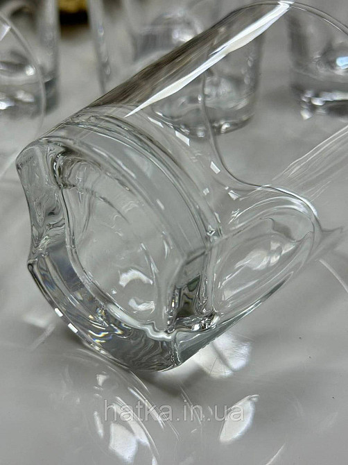 Набір склянок OLens "Дотик" 270 мл 6 шт. низький прозорий для дому та ресторанів 102-686 Київ - фото 3