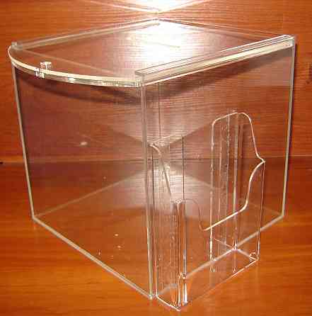 Скринька для пожертвувань EKOSTAR з кишенею А6 200х200х230мм Київ