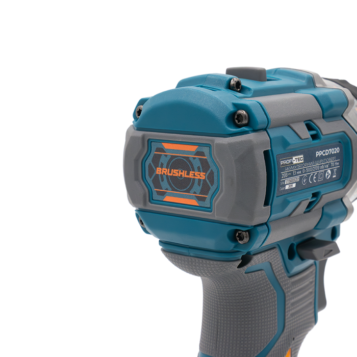Мощная аккумуляторная дрель-шуруповерт PROFI-TEC PPCD7020 UltraCore : с АКБ 2шт-20V 2.0Ah (007642) Киев - изображение 9