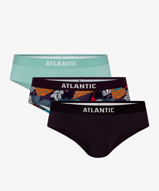 Труси жіночі хіпстер Atlantic 3LP-181 Блакитний, L Київ - фото 1