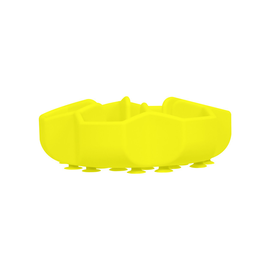 Миска для повільного харчування WAUDOG Silicone, 450 мл, жовтий Київ - фото 4