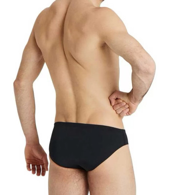 Плавки Arena Team Swim Briefs Solid 004773-550 чорний 80 (3468336633830) Вінниця - фото 4