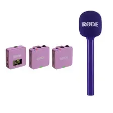 Микрофон RODE Wireless GO III LILAC + Interview GO PURPLE za 1 zł - Zestaw Wireless | 30 DNI NA ZWROT | SZYBKA DOSTAWA | POLSKI Киев