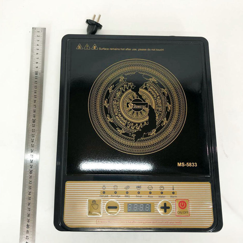 Переносна електрична плита Domotec MS-5833 2000 Вт, Без імпульсна індукційна плита FI-29 Івано-Франківськ - фото 3