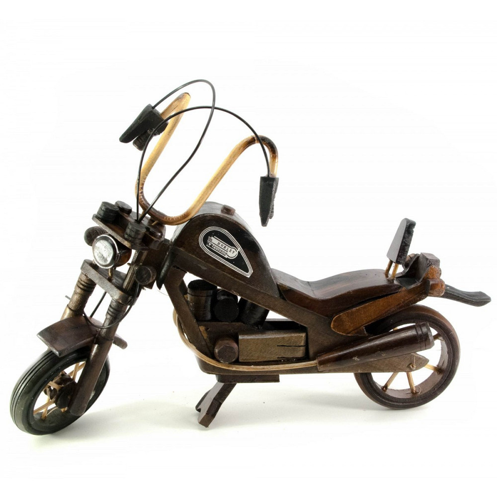 Статуэтка из дерева резная Мотоцикл Харлей Дэвидсон Киев - изображение 1