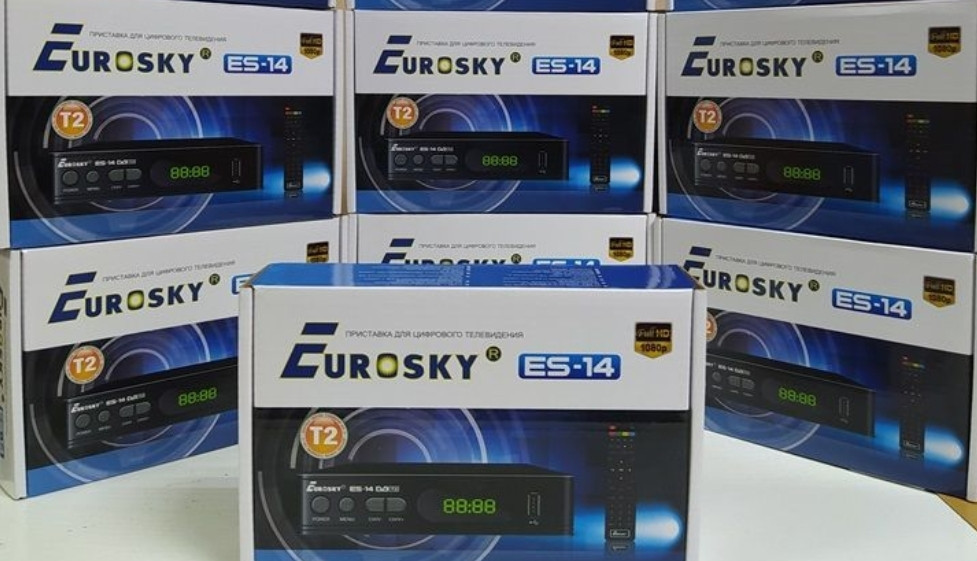 Приставка Т2 тюнер ресивер приемник EuroSky ES-14 DVB-T/T2/C IPTV YTV. Харьков - изображение 8