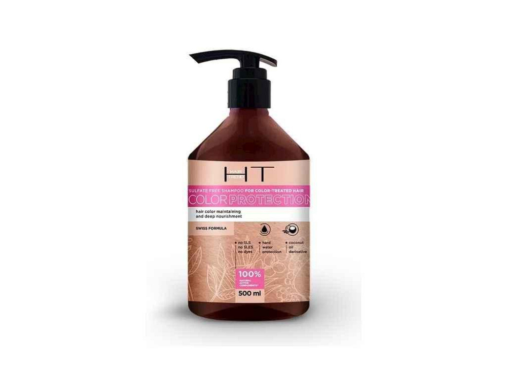 Шампунь 500мл Безсульфатный для окрашенных волос Color Protection ТМ HAIR TREND Киев - изображение 1