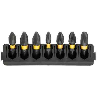 Набор бит DeWALT в касете для Tough Case,FlexTorq,L 25 мм, Рh1,Рh2 2 шт, Pz1,Pz2 2 шт, Pz3 (DT70809) Винница