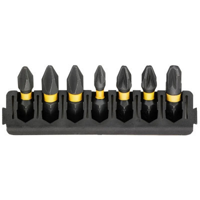 Набор бит DeWALT в касете для Tough Case,FlexTorq,L 25 мм, Рh1,Рh2 2 шт, Pz1,Pz2 2 шт, Pz3 (DT70809) Винница - изображение 1