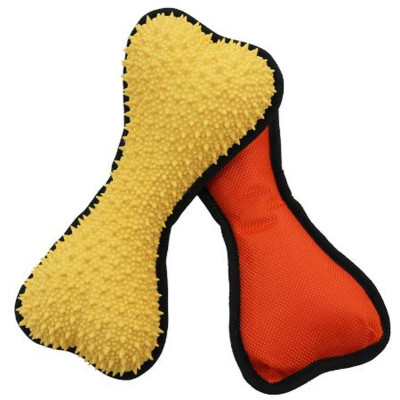 Игрушка для собак MISOKO&CO Косточка желтая 19 см (BEIRJ04182-G) Винница - изображение 1