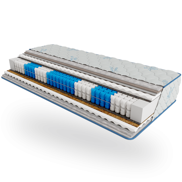 Ортопедичний матрац пружинний Daily 2 в 1/Дейлі 2 в 1 (залежна пружина — покет) ТМ ЕММ 120х200 Харків - фото 1