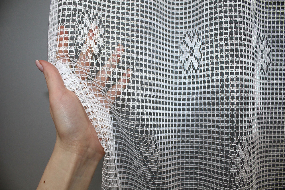 Тюль сітка висотою 1,5м "Juli", колір білий 1378т Київ - фото 3