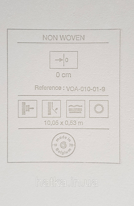 Шпалери вінілові Grandeco One roll one motif 0.53x10 однотонні ефект потертості під старовину світло-бежеві Київ - фото 3