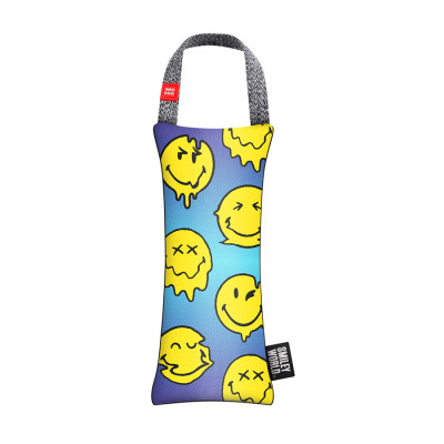 Игрушка для собак WAUDOG Fun с пищалкой "Смайлики на голубом" L (631-0182) Винница - изображение 1