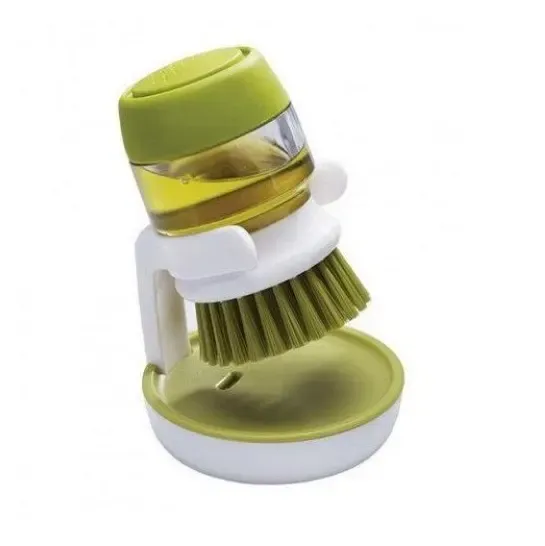 Щетка для мытья посуды с дозатором для моющего средства Soap Brush Коломия - фото 2