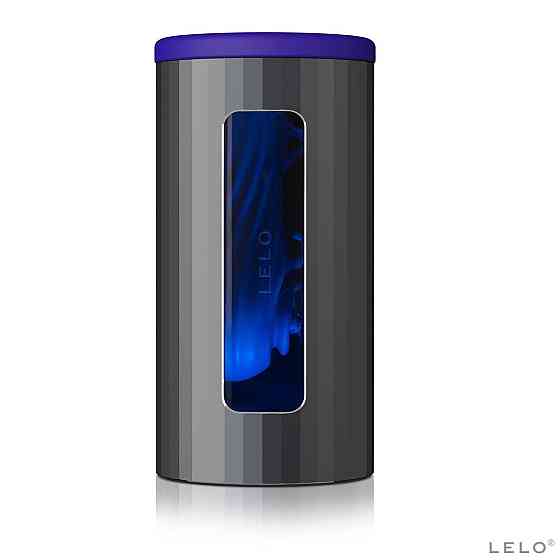 Смарт мастурбатор LELO F1S V2 Blue, вібрації, технологія SENSONIC, гра в застосунку Sex Aura Київ