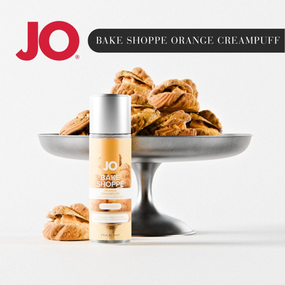 Лубрикант на водній основі JO Bake Shoppe - Orange Creampuff 60 мл, без цукру та парабенів Sex Aura Київ - фото 2