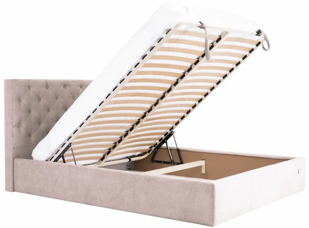 Кровать Двуспальная Coventry Comfort 180 х 200 см Мисти Mocco С подъемным механизмом и нишей для белья Мокко Киев - изображение 6