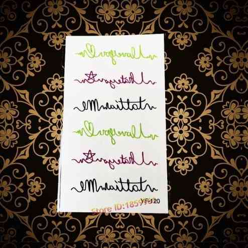 Тимчасове тату 10*6см Київ