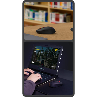 Мышка Xiaomi Miiiw Mute Wireless Black (MWMM01 Black) Винница - изображение 3