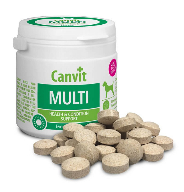 Canvit Multi (Канвіт Мульті) вітамінна харчова добавка для будь-яких собак 100 р. Запоріжжя - фото 2