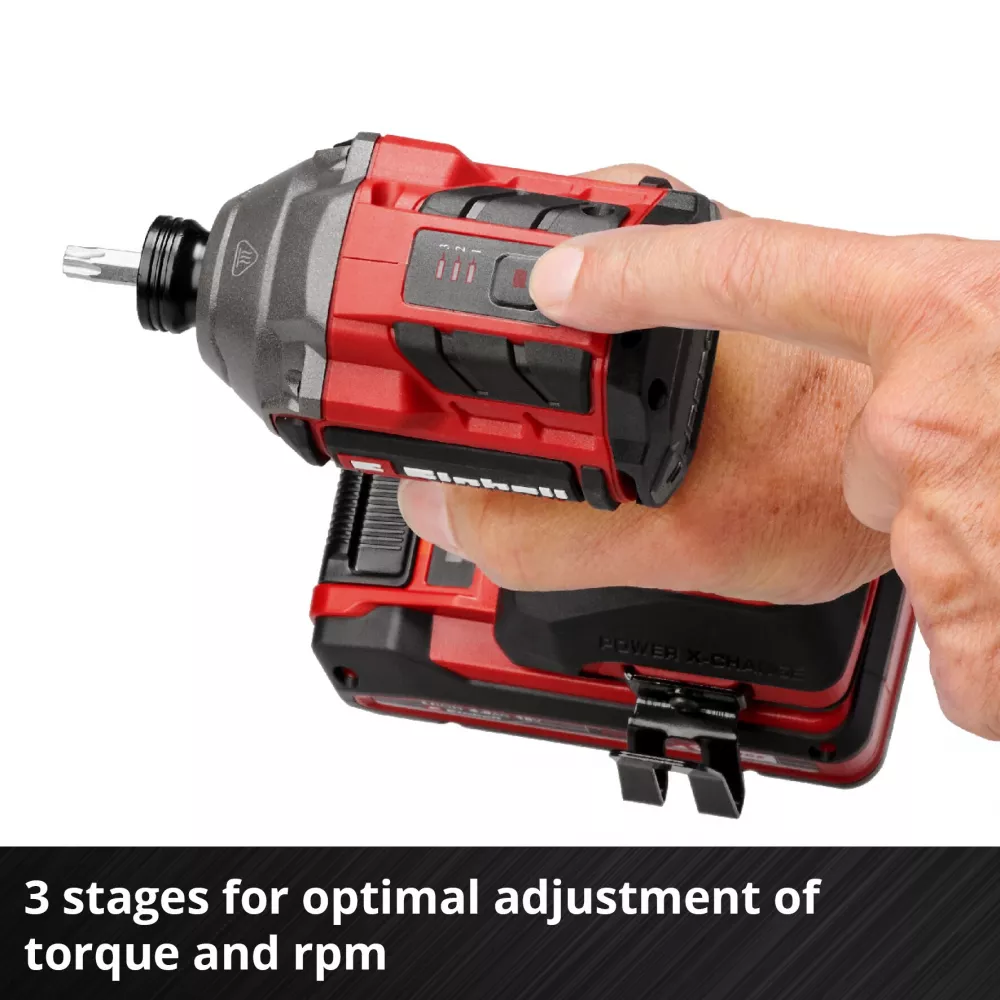 Мощная ударная отвертка Einhell Professional TP-CI 18/250-C Li BL-Solo: без АКБ (4510095) Киев - изображение 6