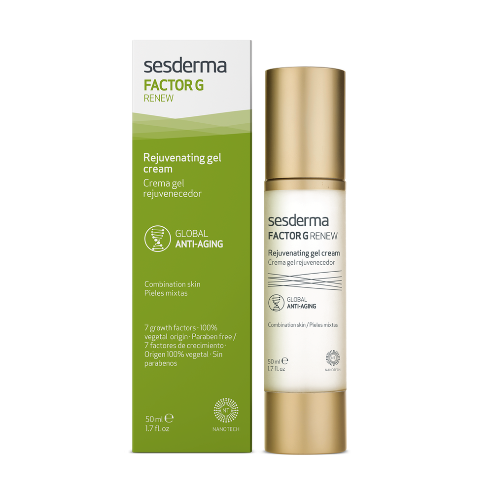 Сесдерма Factor G Renew Крем—гель омолоджуючий для обличчя SesDerma Factor G Renew Rejuvenating Gel Cream, 50 мл Дніпро - фото 1