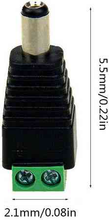 Переходник 5.5x2.1мм для камер відеоспостереження Київ