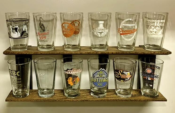 Полка для рюмок 