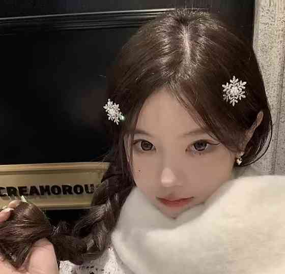 Затискач для волосся "Сніжинка" Сміла