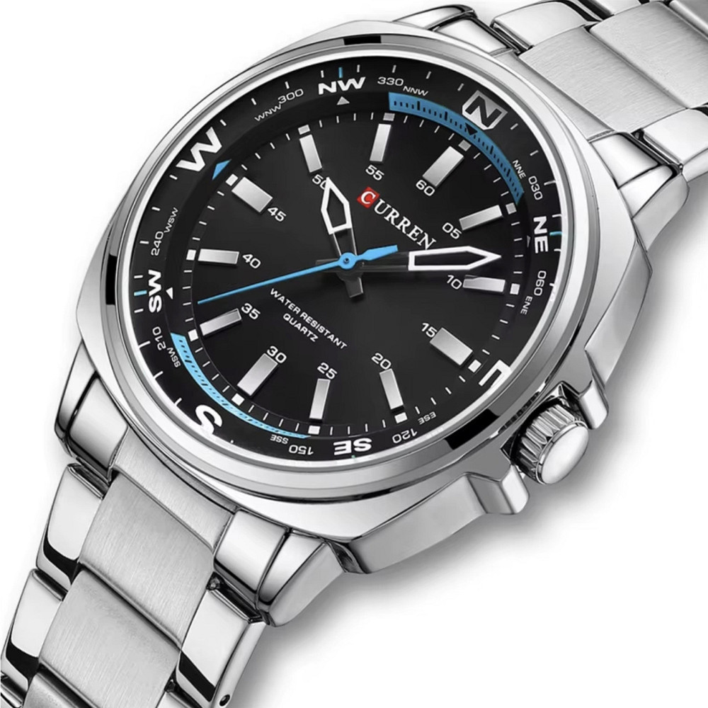 Часы мужские наручные Curren Aqua Серебристый Винница - изображение 1