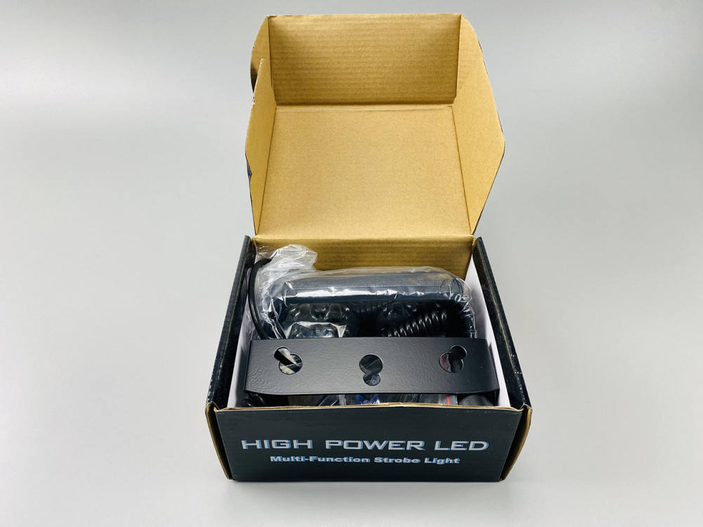 Маячок проблисковий автомобільний S8 стробоскоп мигалка 9-80V 8 led діодів білий спалах (під скло) Мукачево - фото 6