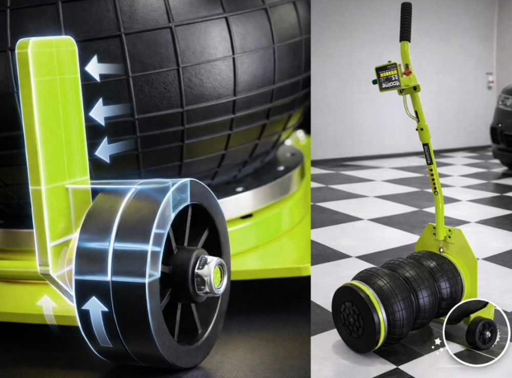 Пневмодомкрат 3,5т 135-400мм Toolme (Польша) Киев - изображение 10