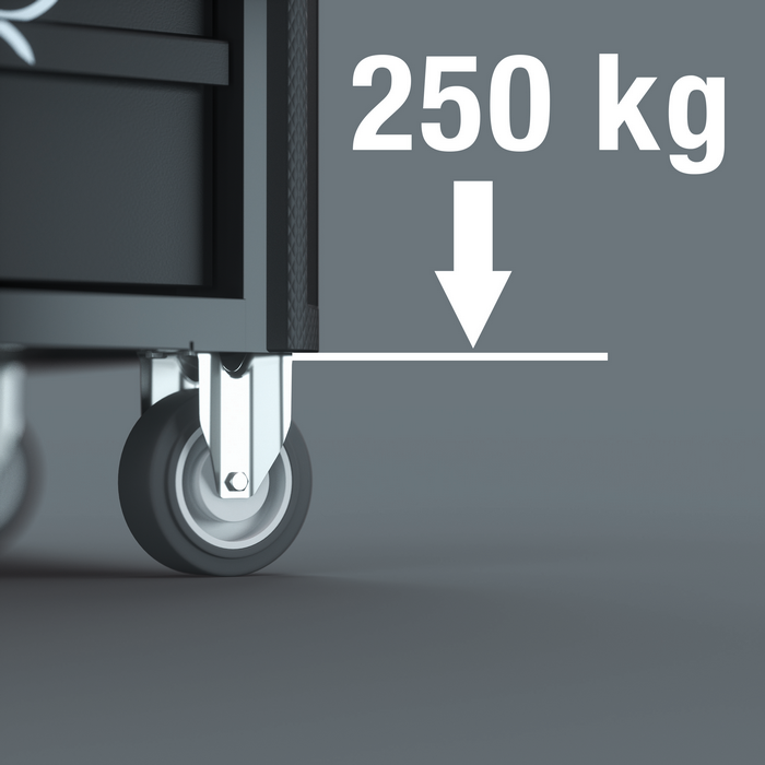 Інструментальний сервісний візок на колесах Wera 9700 Tool Rebel 1 (05150130001) Одеса - фото 10