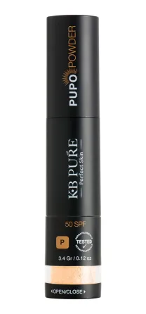 Пудра-кисть физическая солнцезащитная из SPF 50 PUPO POWDER KB Pure 3,4 г Днепр