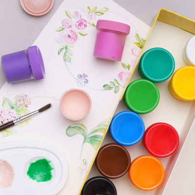 Гуашеві фарби Школярик 12 кольорів (83414901-UA) Вінниця - фото 3