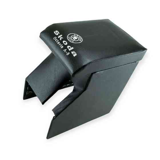 Подлокотник автомобиль Шкода octavia a-5 черный с вышивкой (кожзам) Мукачево