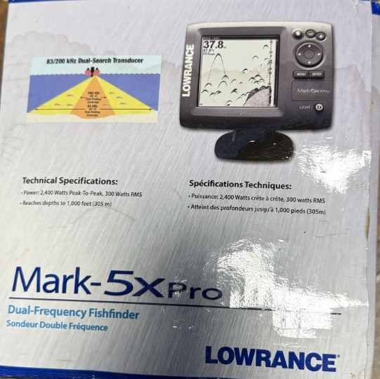 Ехолот Lowrance Mark-5x Pro (оригінал, повний комплект) Харків - фото 3