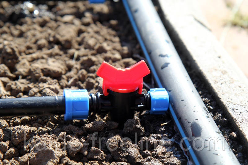 Кран стартовий з піджимом Presto-PS для крапельної стрічки 16 мм (OV-0217) Харьков - изображение 3