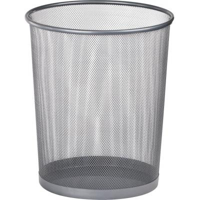 Корзина для бумаг Buromax Wire mesh, silver 15 л (BM.6270-24) Винница - изображение 1