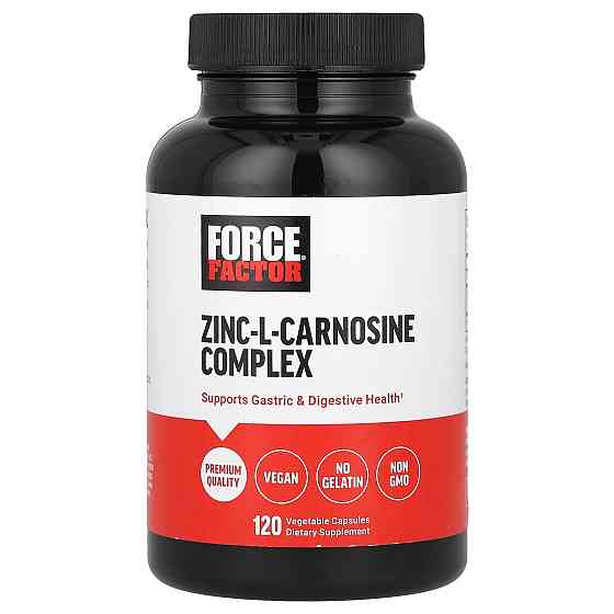 Zinc-L-Carnosine Complex, 120 Vegetable Capsules Луцк