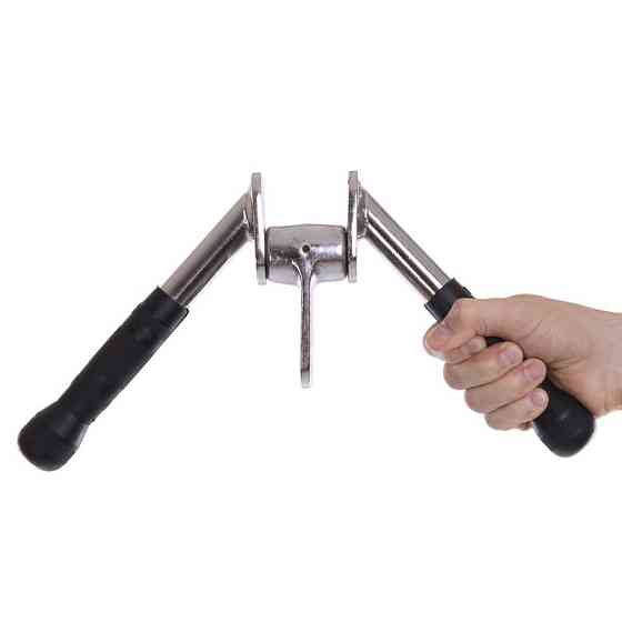 Рукоятка для тяги на трицепс W-образная обрезиненная Zelart 2736 Киев