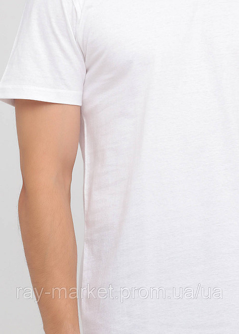 Футболка базова щільна  Stedman Comfort-T чоловіча біла (ST2100-WHI) Київ - фото 4